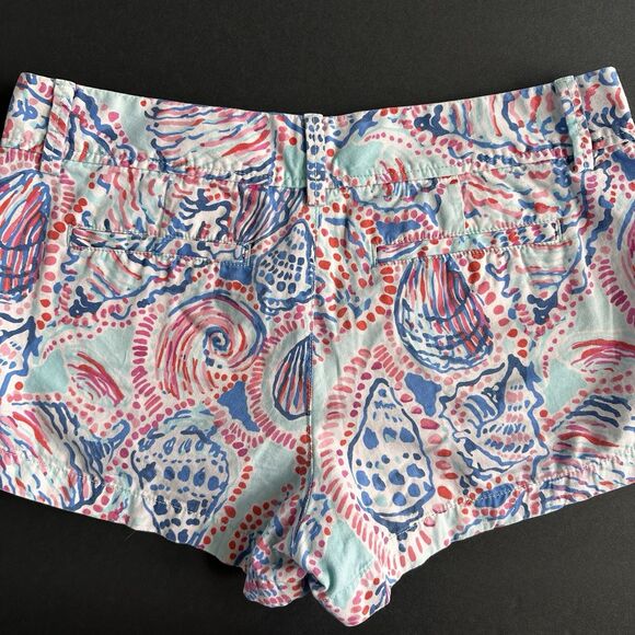 Lilly Pulitzer The Walsh Shorts Shell Me About it Shorts in Size 8 Seashells - Picture 6 of 7